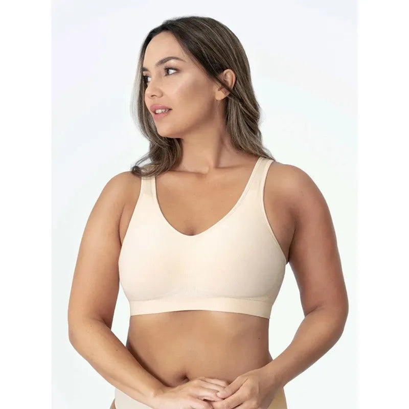 Kit 3 Sutiãs Confort Plus Size sem costura [Compre 1 leve 3]