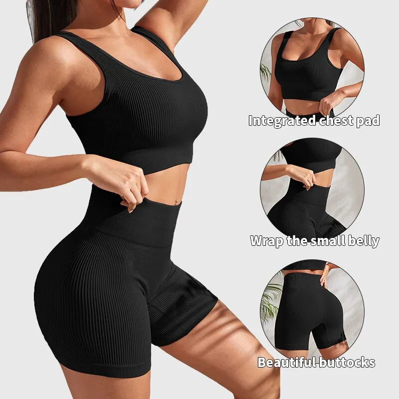 Conjunto Treino Top e Shorts [Compre 1, Leve 2]