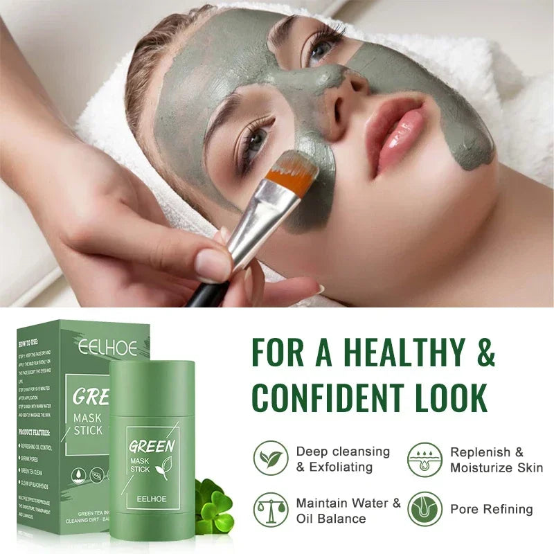 Green Tea Clean Mask Stick Acne - Tratamento para remover cravos e acnes